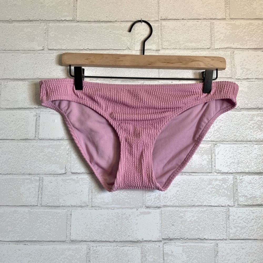 New Salt + Cove Textured Lavender Purple Ribbed Bikini Bottoms XL